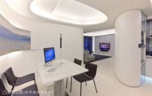 如風吹過水流過 奕所設計事務所的前衛有機曲線空間設計